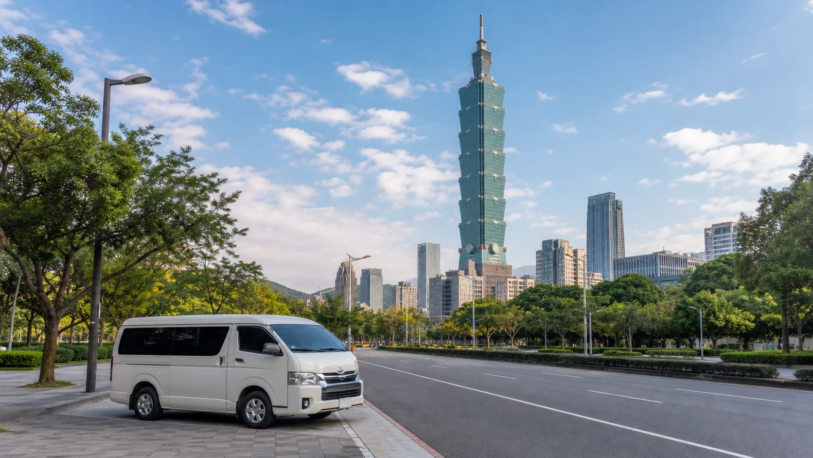 台北近郊一日包車示意圖